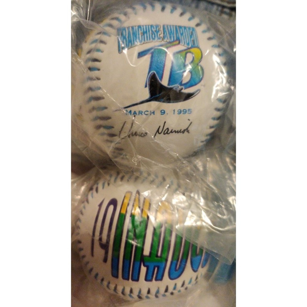 Tampa Bay Devil Rays Inaugural Season 1998 Opening Day Fotoball Original Package